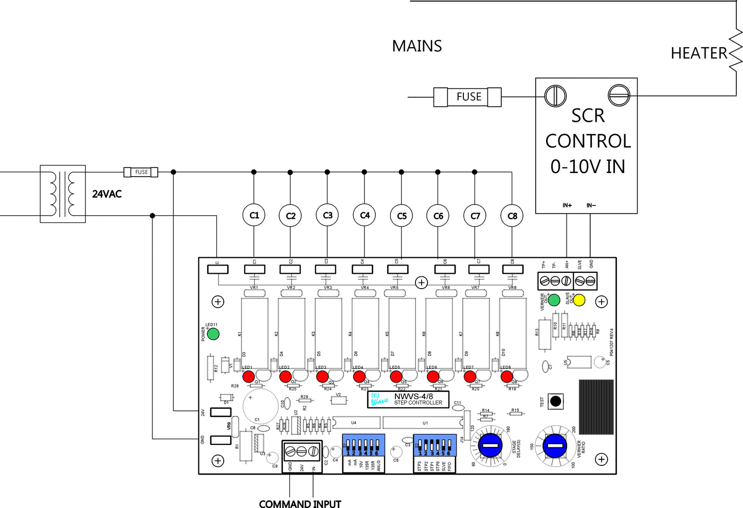 Step Controller Wiring