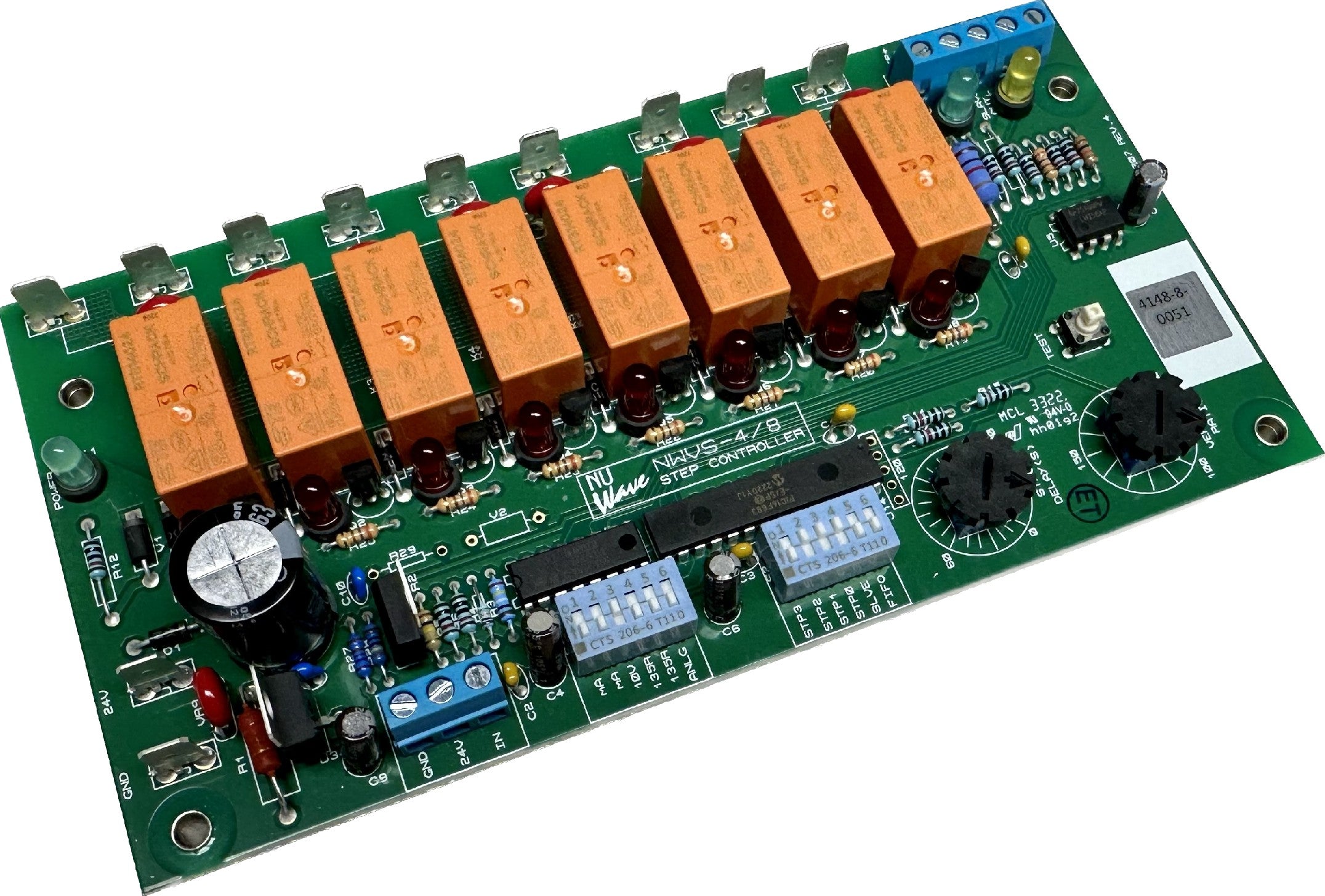 Step Controller With Vernier Output Stage | NWVS-4 | NWVS-8 – Nuwave ...